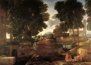 ローマの道 作： Nicolas Poussin